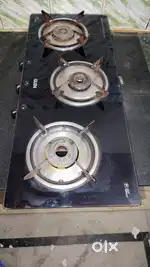 Three burner gas chulla