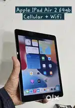 Apple IPad Air 2 64gb Cellular + Wifi in excllent Condition