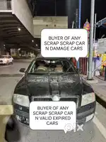 WE BUY ALL SCRAP SCRAP CAR N VALID EXPIRED CARS N WASTE CARS