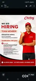 Service & Delivery & cashier