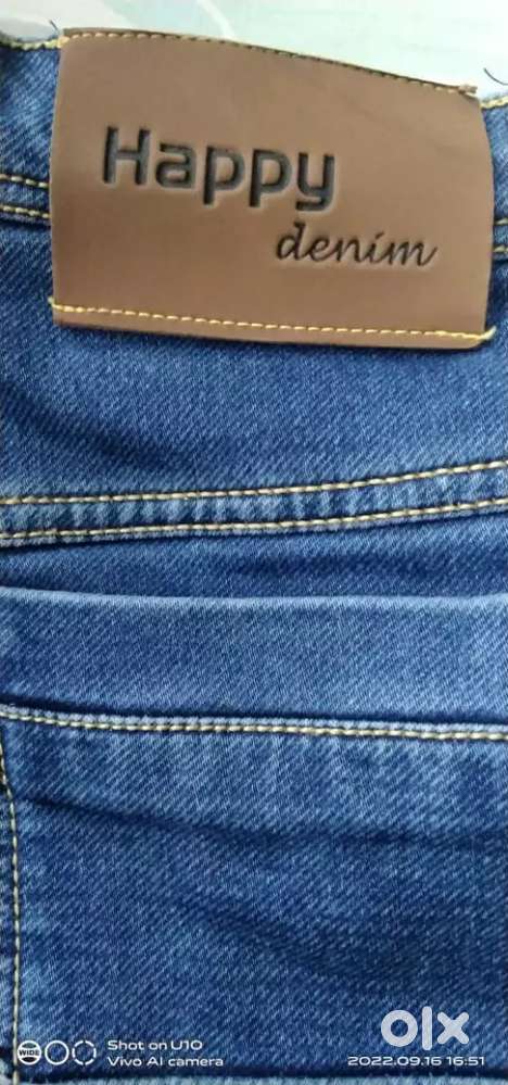 HAPPY DENIM, EXPORT QUALITY JEANS MADE FROM CLOTH OF ARVIND MILLS
