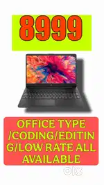 8999 USED LAPTOP ALL MODELS available