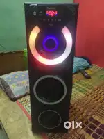 Tower speaker TRONICA power on condition but not working base speaker