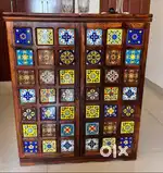 Bar cabinet from Pepperfry on sale.