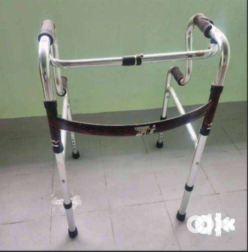 Height Adjustable Walker LightWeight and Portable - Ideal for Old age