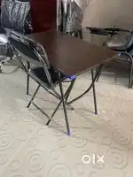 New Fresh Folding Table and Folding Chair /Combo table chair, wooden