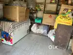 Shop furniture 1 counter 1 fridge 2 iron rack 5 wooden rack