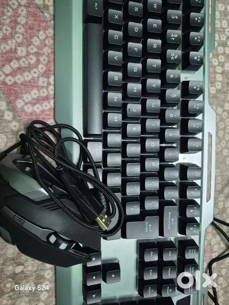 ZEBRONICS Gaming keyboard and mouse