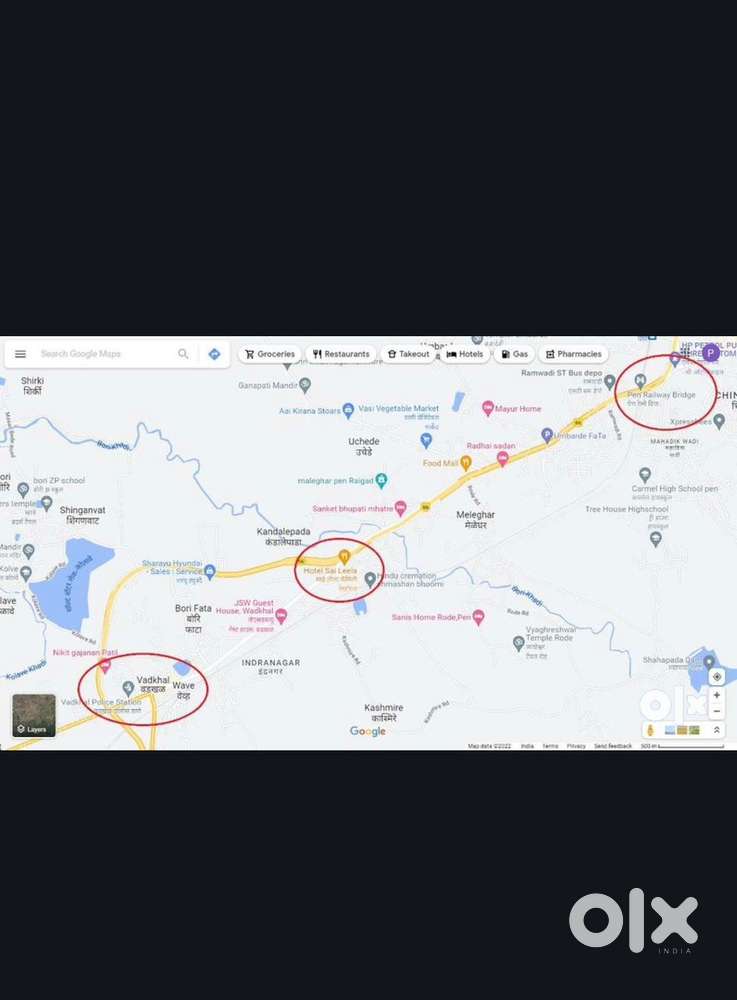 6 gunth plot on rent- warehouse/godown/service center