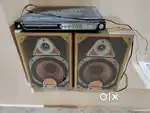 Speaker with DVD