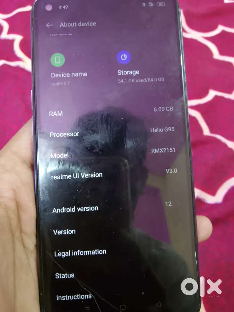 Realmi 7 4g mobile