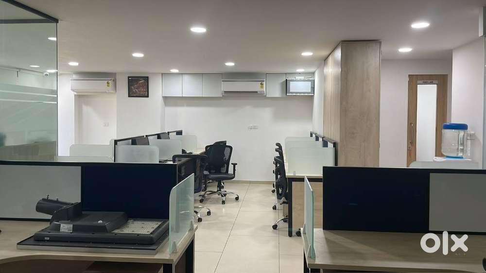 Modern Fully Furnished Office Available for Rent in Bodakdev Area