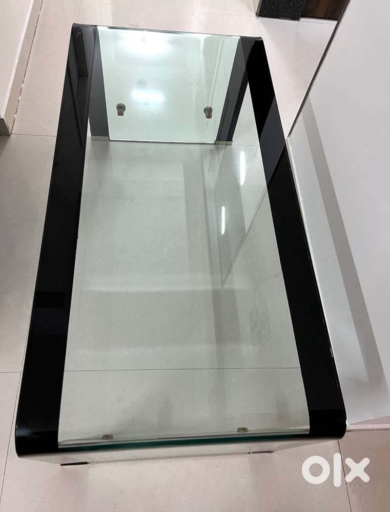 Moulded Glass Centre Table for Sale