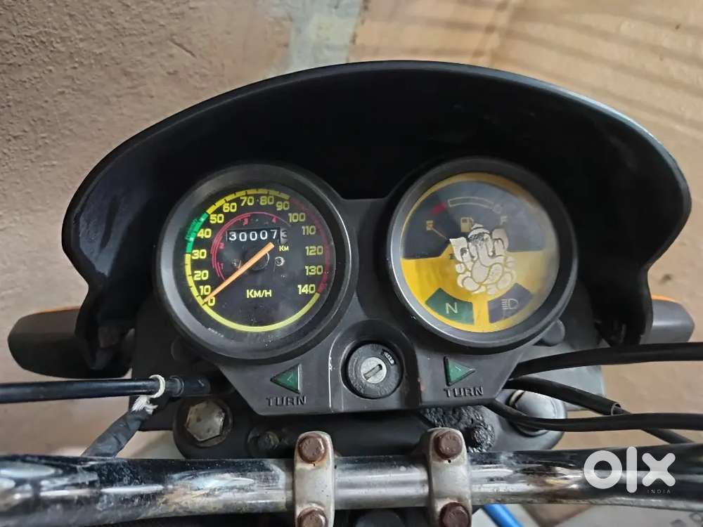 Passion plus 110 CC bike with very neat maintained less driven