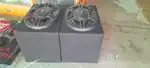 Oval type speaker with box