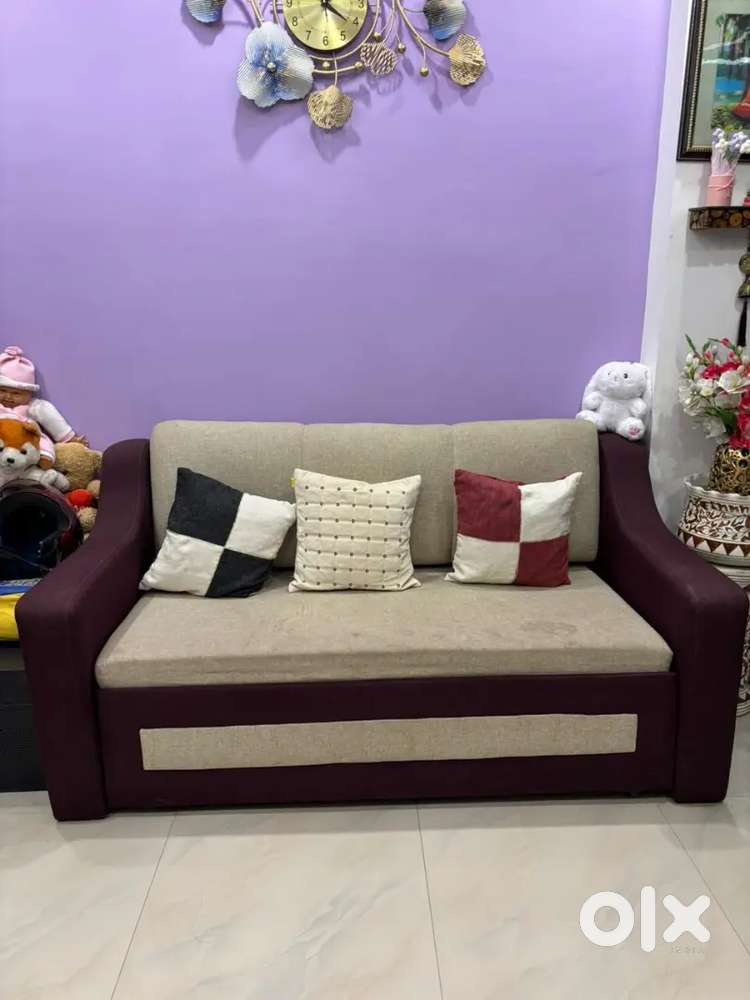 3 seater sofa cum bed