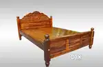 Wooden Cot & Dressing Bero with Mirror – Hardly Used, With Bill!