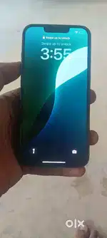 13 pro apple green /back door only brokenbattery percentage 100