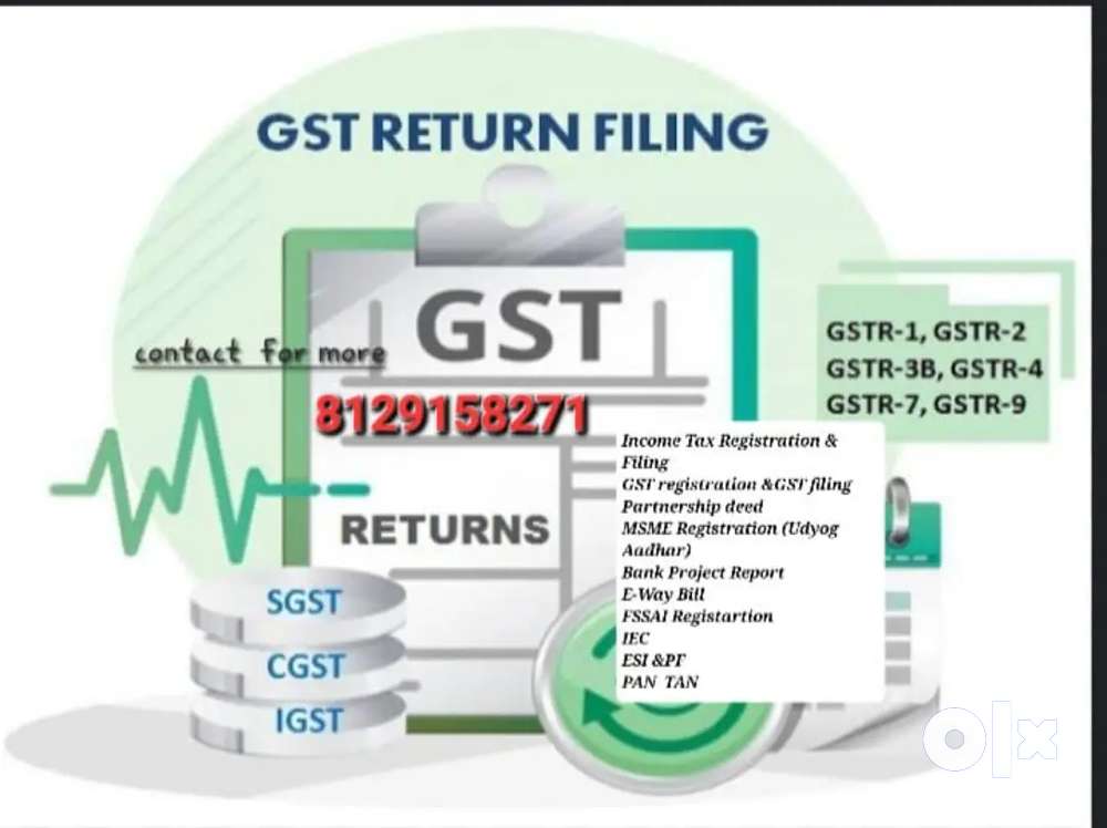 ITR FILING, GST FILING INCLUDING ALL OTHER ACCOUNTING SERVICES