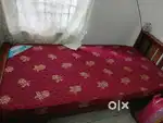 Single cot and bed
