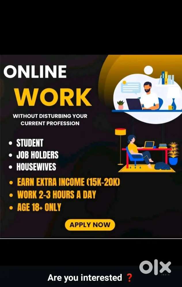 We provide work from home job opportunity to people