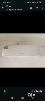Good condition and 1.5 ton inverter AC 3star