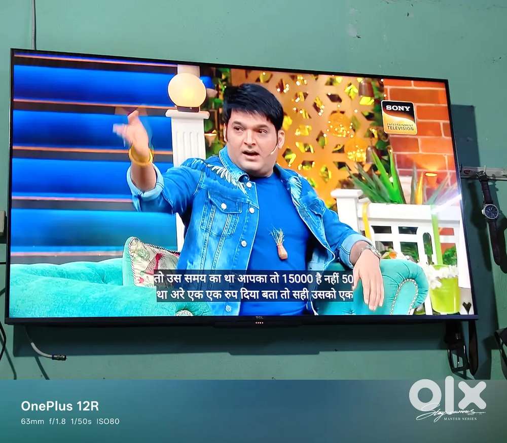4K TATA Croma 43. Inch TV Dual bend WiFi 5G (Google TV.
