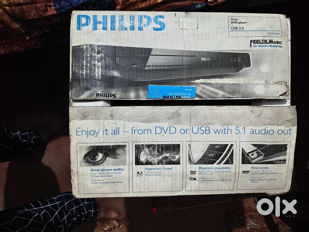 Philips का DVD Player (Model: DVP3608)