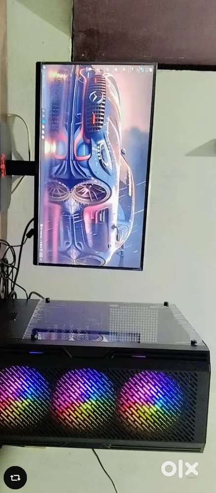 Intel i5 10400f Mid Tower With 21'5 Moniter