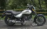 Bajaj Avenger 220 Street ABS (Rare White Mate) colour.