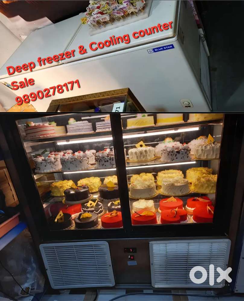 Deep freezer Cooling counter