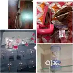 Hanger ,hand blender and lamp
