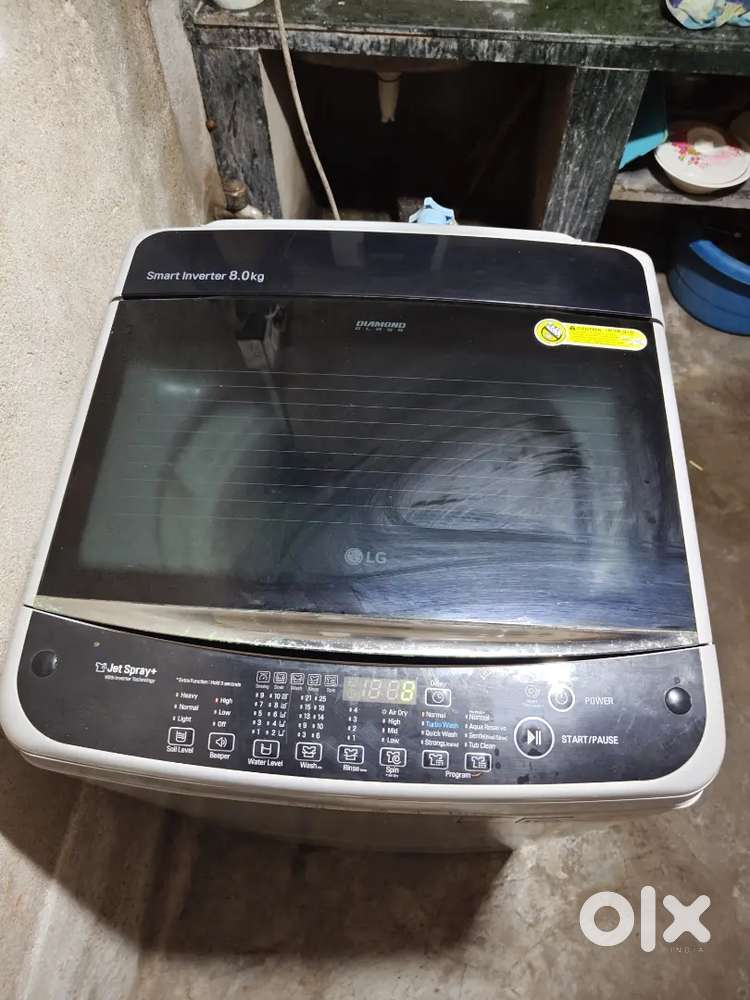 Brand new looks LG washing machine with 10 years smart warranty