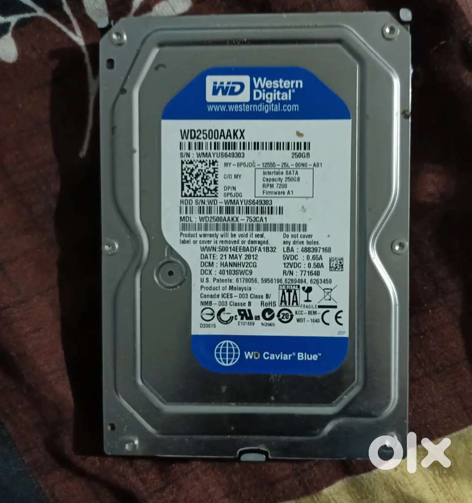 WD 1TB HARD DISK New condition good working