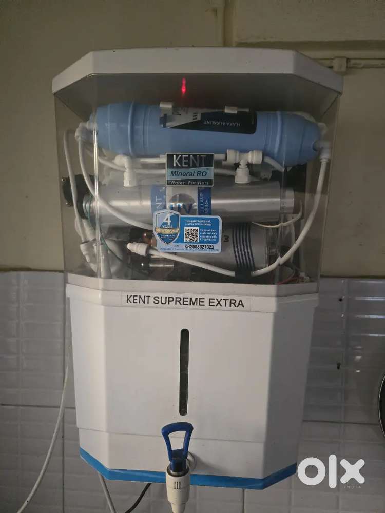 Kent Supreme Mineral RO in excellent working condition
