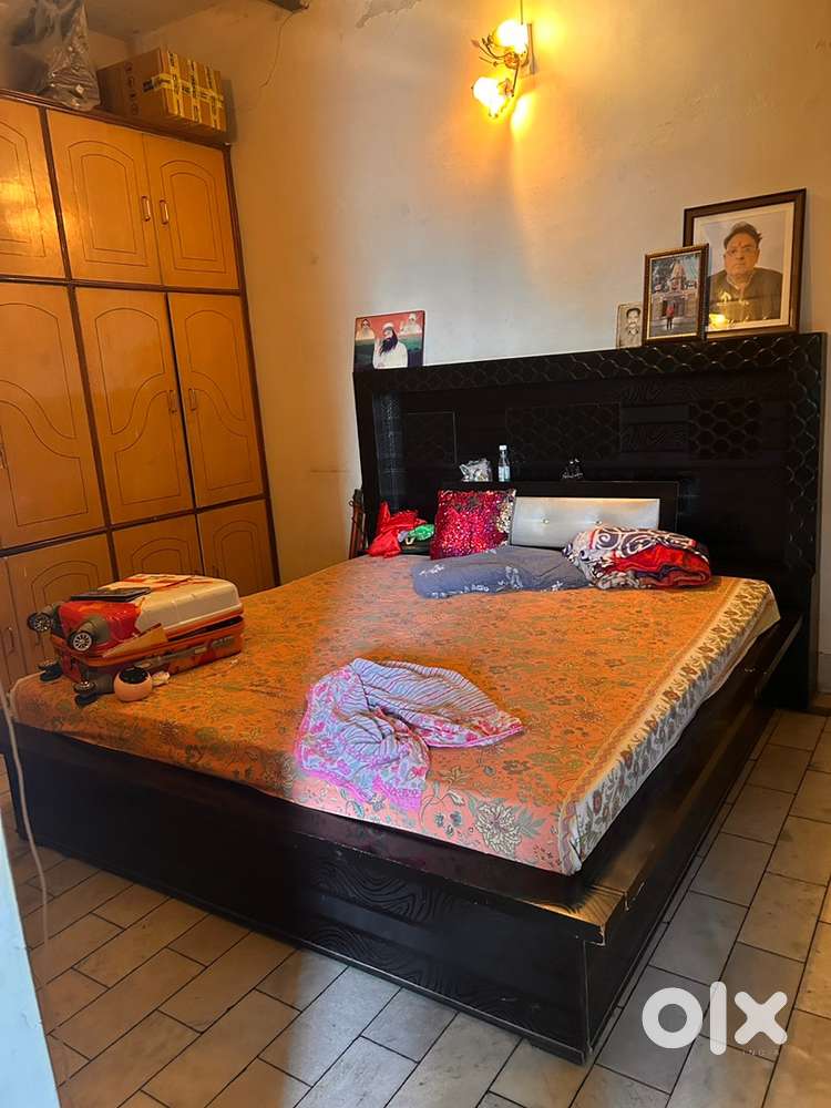 Double bed with matress..