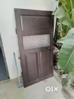 Rangoon teak wood window and door