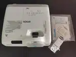 New Epson Short Throw Projector, Powerlite 535W, 3400 Lumens,