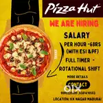 PIZZA HUT - MADURAI ( URGENT HIRING)