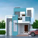Pradeepti nagar borsi 80 ft road se lga plot par makan bana kar dnege