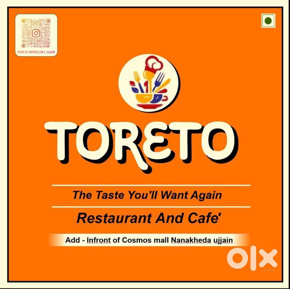 Toreto cafe cash cash counter ke liye female ki jarurat hai