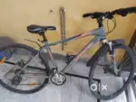 27 gear, duo disk brakes , tube less tires