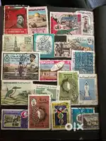Old used stamps