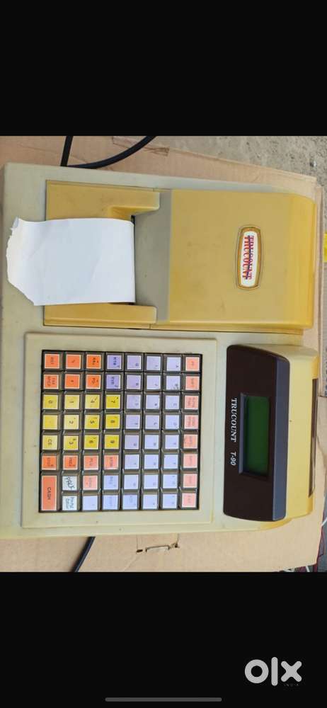 Billing machine with box