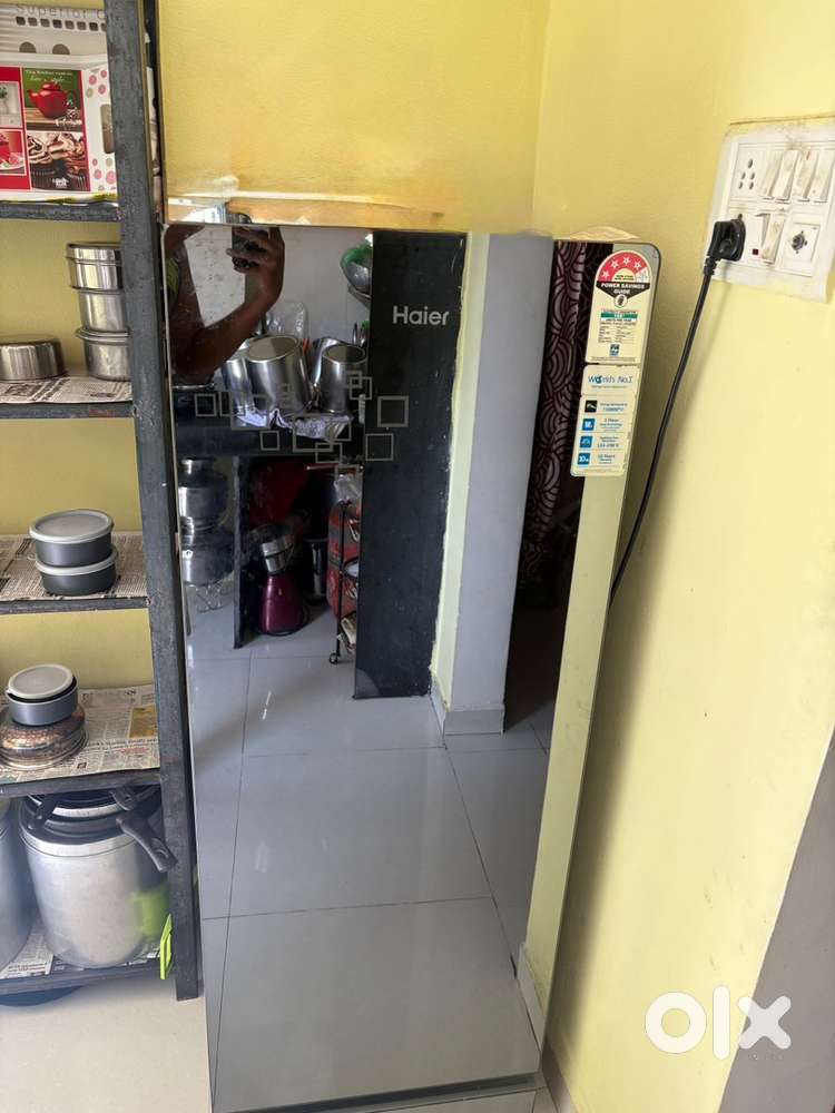 Haier Mirror Glass Single‑Door Refrigerator