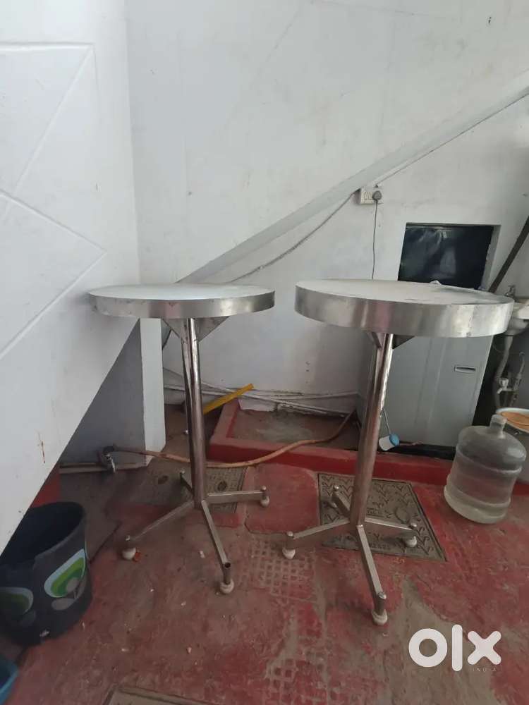 Grinder to ss Silver tables