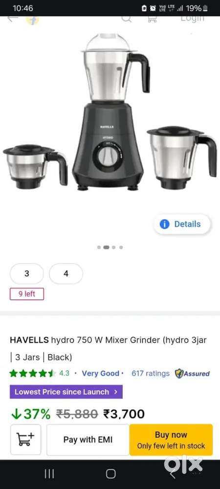 Mixture grinder