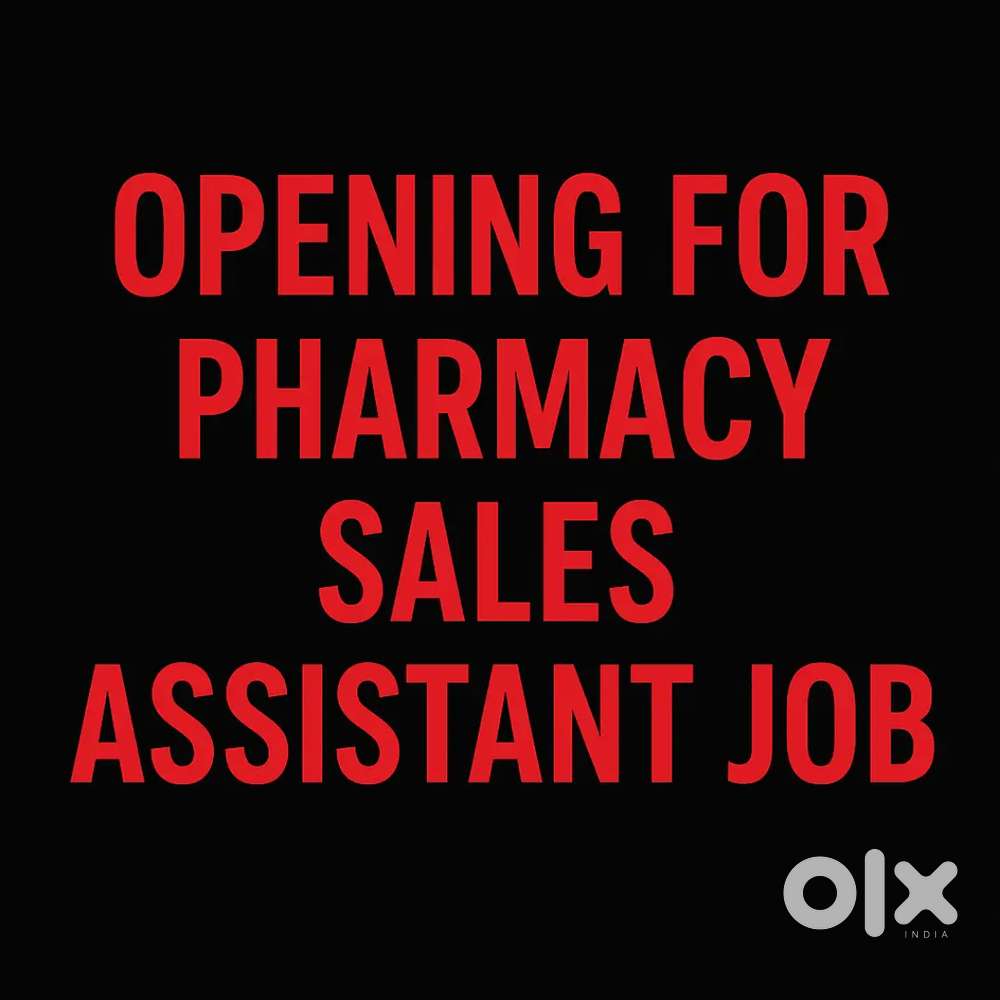 Pharmacy sales assistant
