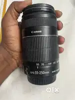 Canon 55-250mm lens