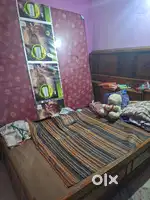 Double bed king size with matrex